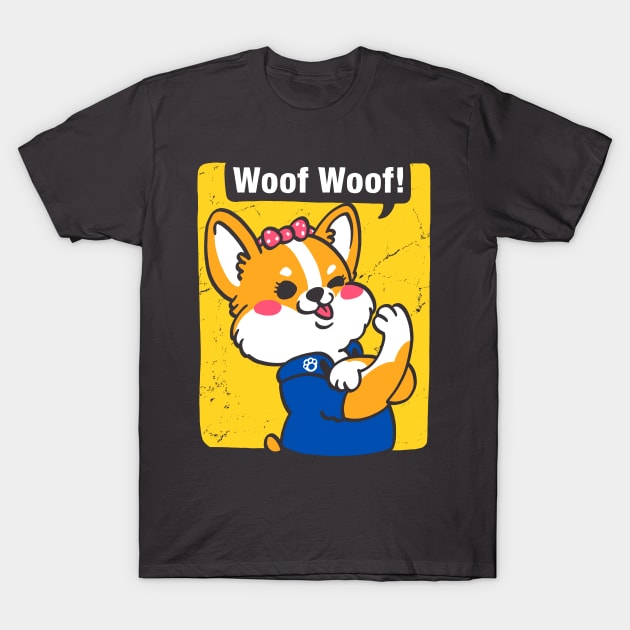 Woof Woof T-Shirt by zerobriant